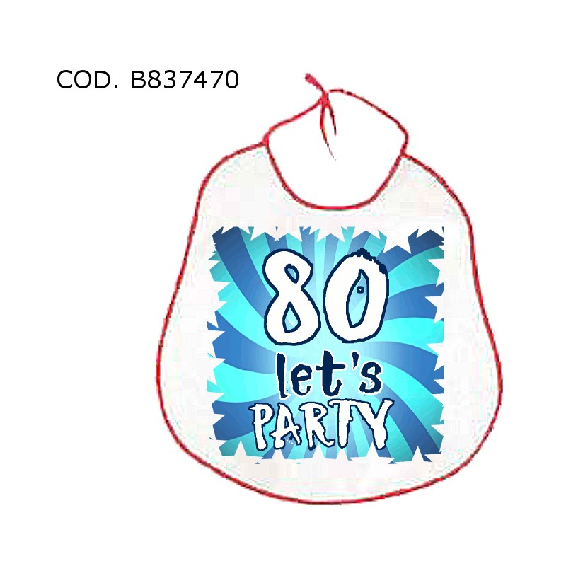 Bavaglioni speciale compleanni ( 80 let's party)