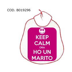 Bavaglioni speciali matrimonio ( keep calm ora ho un marito)