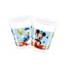 Bicchiere plastica ML 200 Mickey Mouse cf. 8