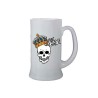 boccale birra halloween teschio king cl 500