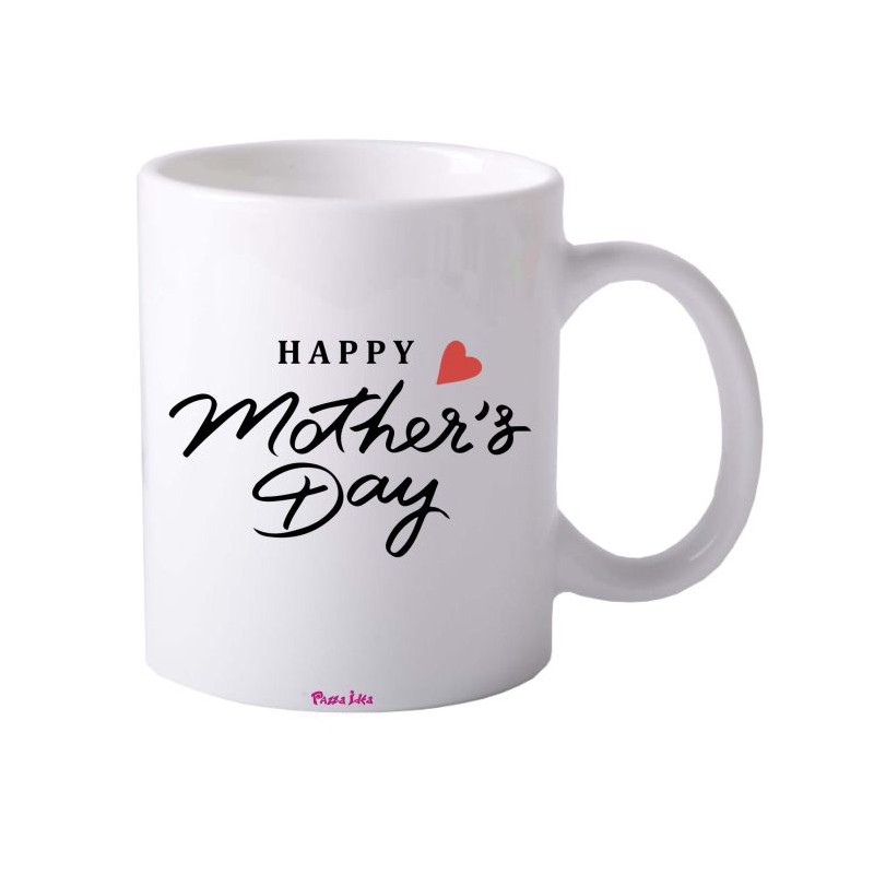 Tazza in ceramica con stampa happy mother's day festa della mamma