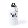 borraccia in alluminio 750 ml con scritta the boss