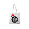 borsa shopping in poliestere buon natale cm 40x37