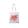 borsa shopping in poliestere merry christmas cm 40x37