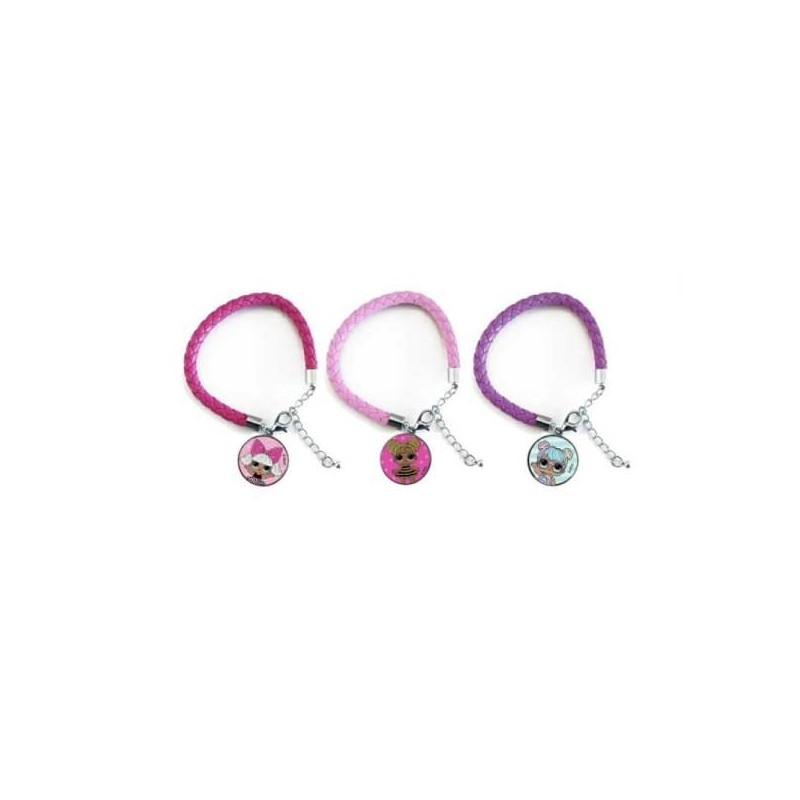 Braccialetto lol con charms multicolor