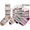 Calzini soft per donna, Stripes & more, 100% poliacrilico, misura unica, 6 colori ass., con headercard,