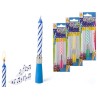 candelina musicale happy birthday display 36 pezzi