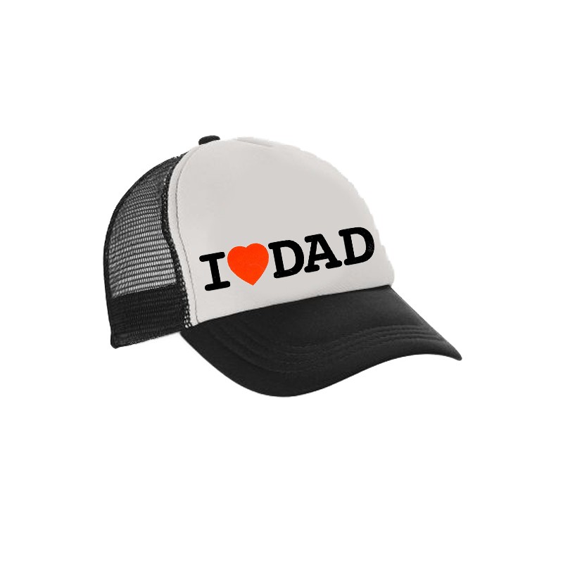 Cappellini con visiera  I love Dad