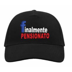 CAPPELLINO CON VISIERA FINALMENTE PENSIONATO