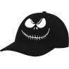 Cappellino nero halloween con stampa smile