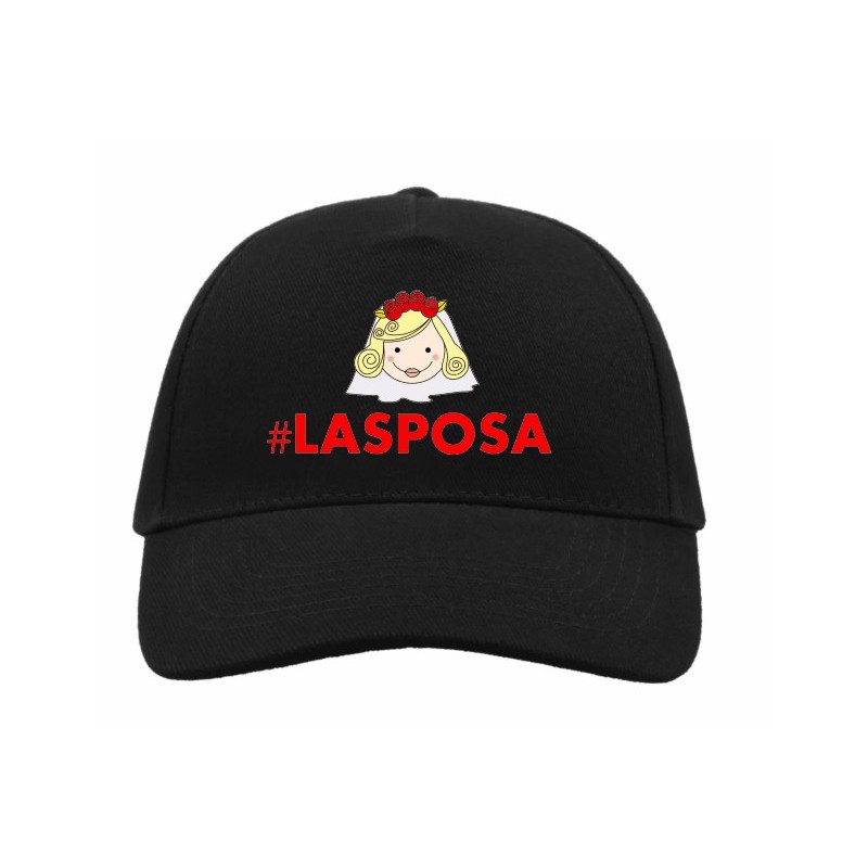 cappello cappellino visiera  scritta  -lasposa