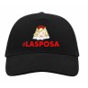 cappello cappellino visiera  scritta  -lasposa