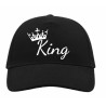 cappello cappellino visiera  scritta king