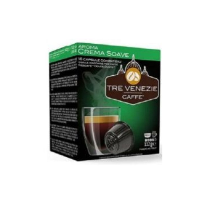 capsule caffe' cremasoave compatibili nescafe' dolcegusto x16