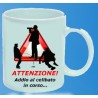 Tazza ATTENZIONE Addio al celibato in corso