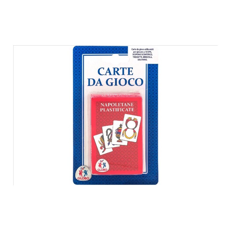 CARTE DA GIOCO NAPOLETANECarte da gioco napoletane. Utilizzabili per giocare a : scopa, scopone scentifico, tressette, briscola