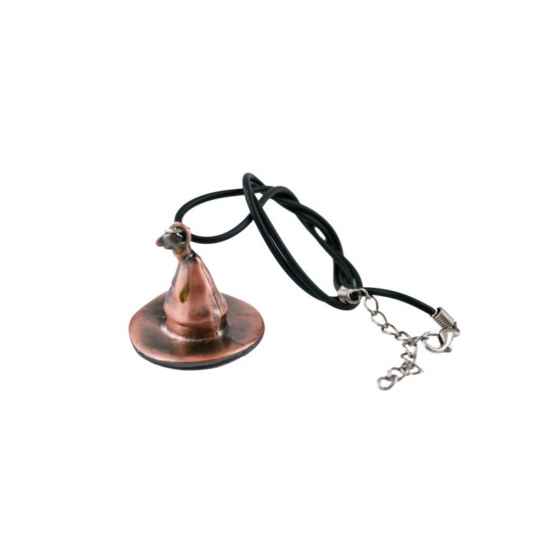 collana filo caucci ciondolo cappello magico harry potter