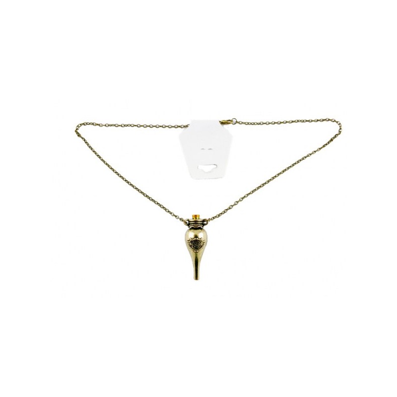 Collana metallo gold ciondolo felix harry potter