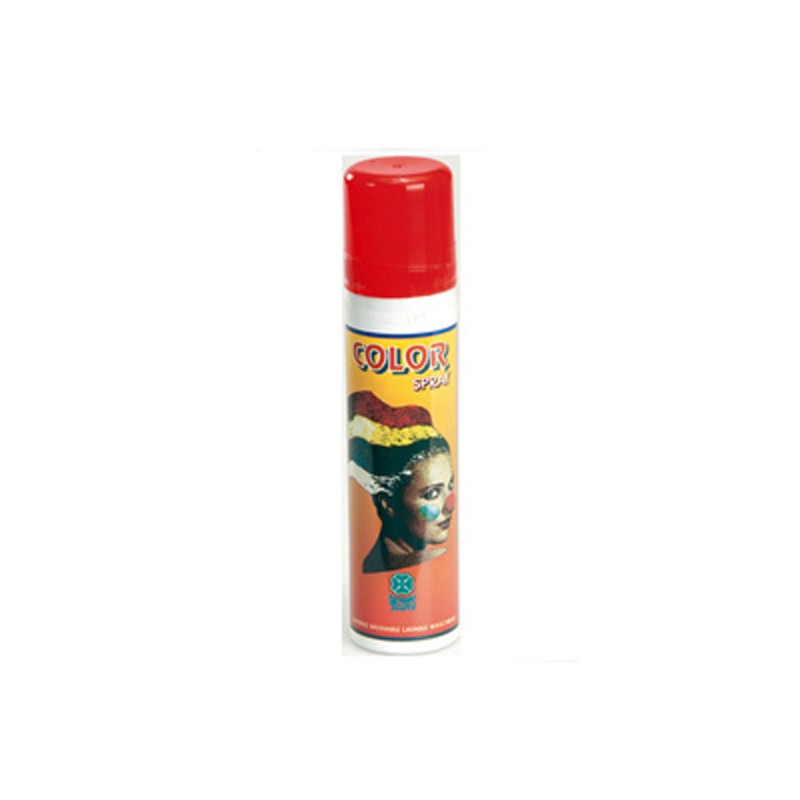 Color spray per capelli rosso ml 100