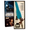 Confezione Penna Azzurra Ad Inchiostro Harry Potter