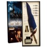 Confezione Penna Blu Ad Inchiostro Harry Potter