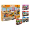 Costruzioni Cubix. Mezzi urbani e incluse due minifigure. Disponibile in cinque assortimenti diversi pz da 127 a 157