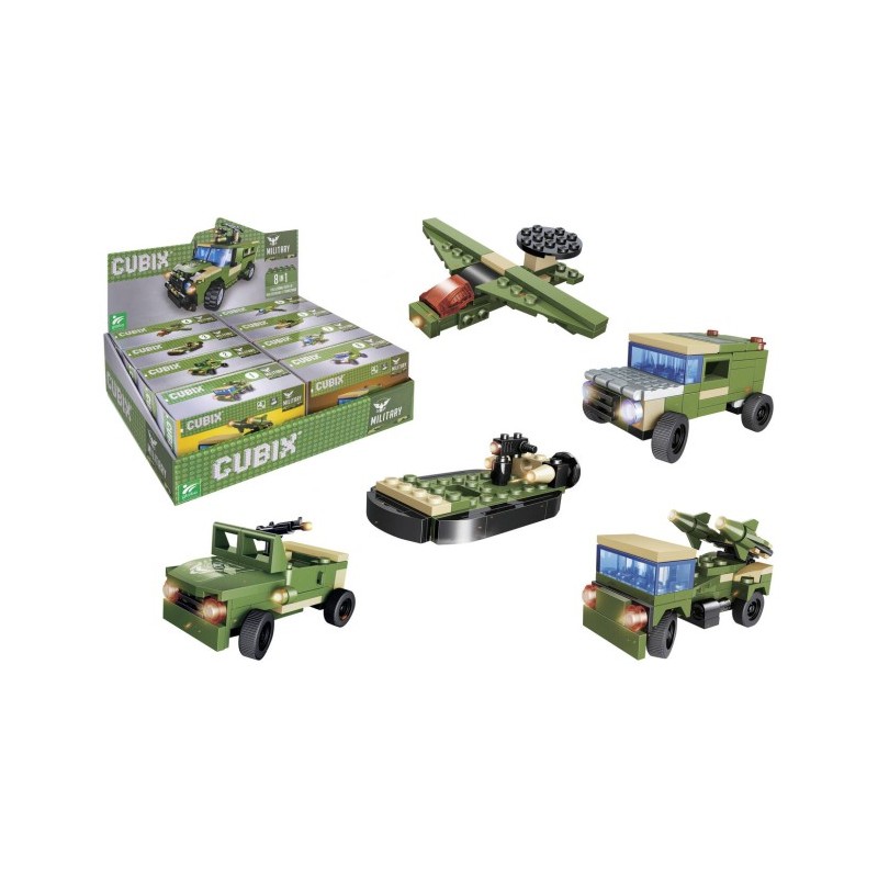 COSTRUZIONI MILITARI 8 IN 1 8PZ D/BOX