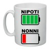 tazza in ceramica nipoti nonni