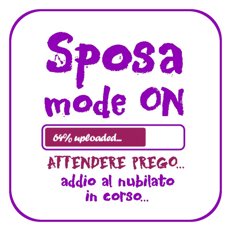 Cuscini celibato - nubilato ( sposa mode on)