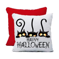 Cuscino 40x40 con stampa happy halloween