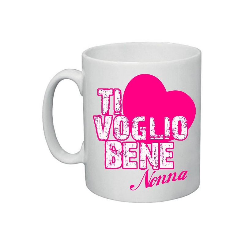 tazza in ceramica ti voglio bene nonna