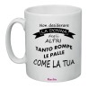 tazza in ceramica uomo con frase simpatica donna