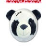 CUSCINO PANDA LOVE cm 42×48 MADE IN ITALY