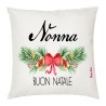 Cuscino poliestere con frase: nonna, buon natale.M 40x40