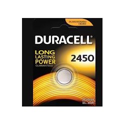 DURACELL CR2450 BATTERIA A LITIO A BOTTONE 3V DL2450 / ECR2450