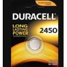 DURACELL CR2450 BATTERIA A LITIO A BOTTONE 3V DL2450 / ECR2450