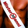 Fasce miss - mister personalizzate (mister 30 anni)