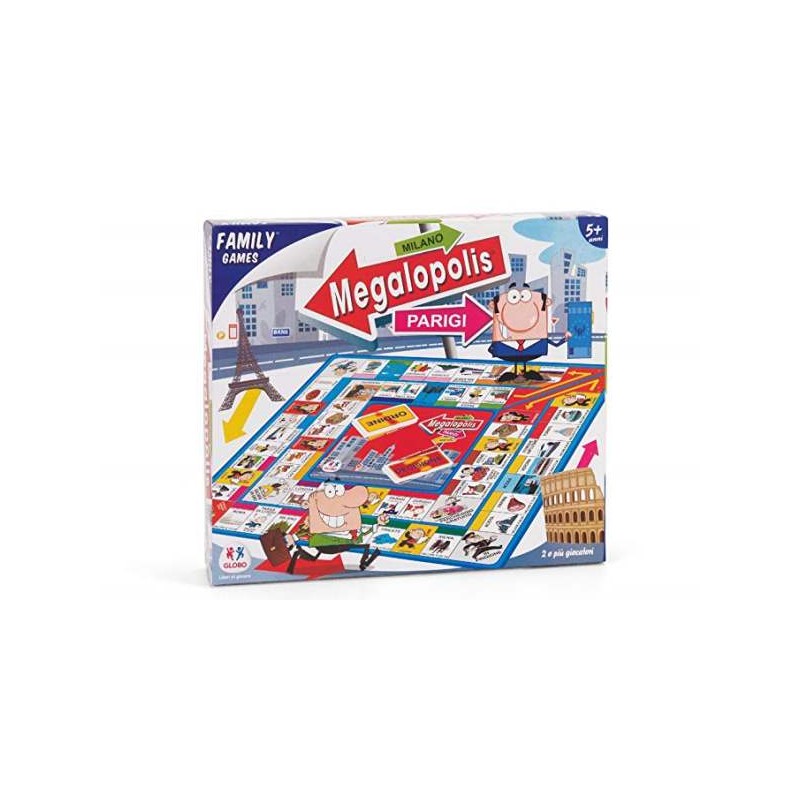 Gioco familygames megalopoli in scatola cm 30x26