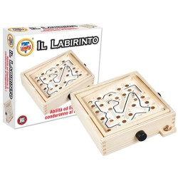 Gioco labirinto in scatola cm 23x23