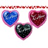 GONFIABILE CUORE 15 cm ORDINE MINIMO 6 PZ. ASSORTITI