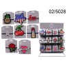 02/5028 - Nastro per capelli, Fancy Patches, ca. 7 cm, 8 ass., su cartoncino da appendere, 96 pz. per display,