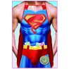 GREMBIULE SUPER BOY CON APPLICAZIONE MAXI PROFILATTICO