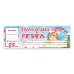 Inviti  alla festa unicorni...