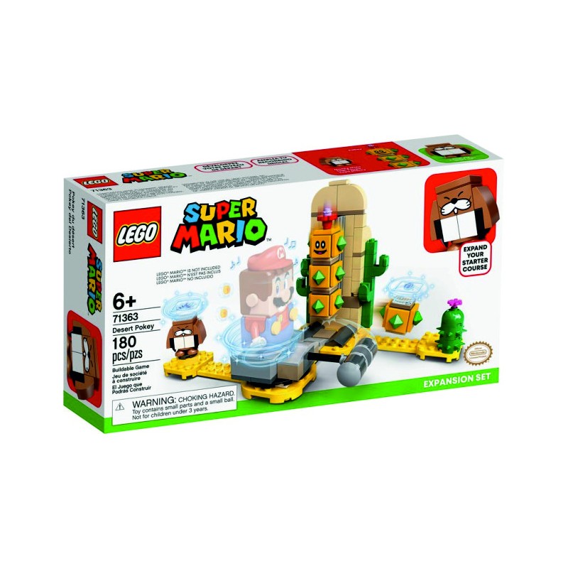 LEGO SUPER MARIO DESERT POKEY NO PERSONAGGIO 7163