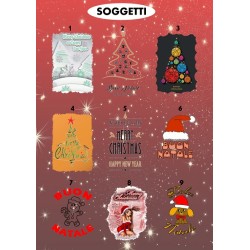 Locandine soggetti buon natale