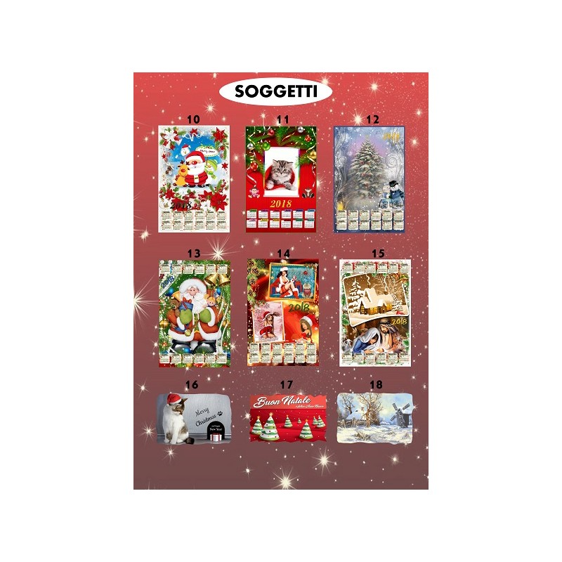 Locandine soggetti calendari