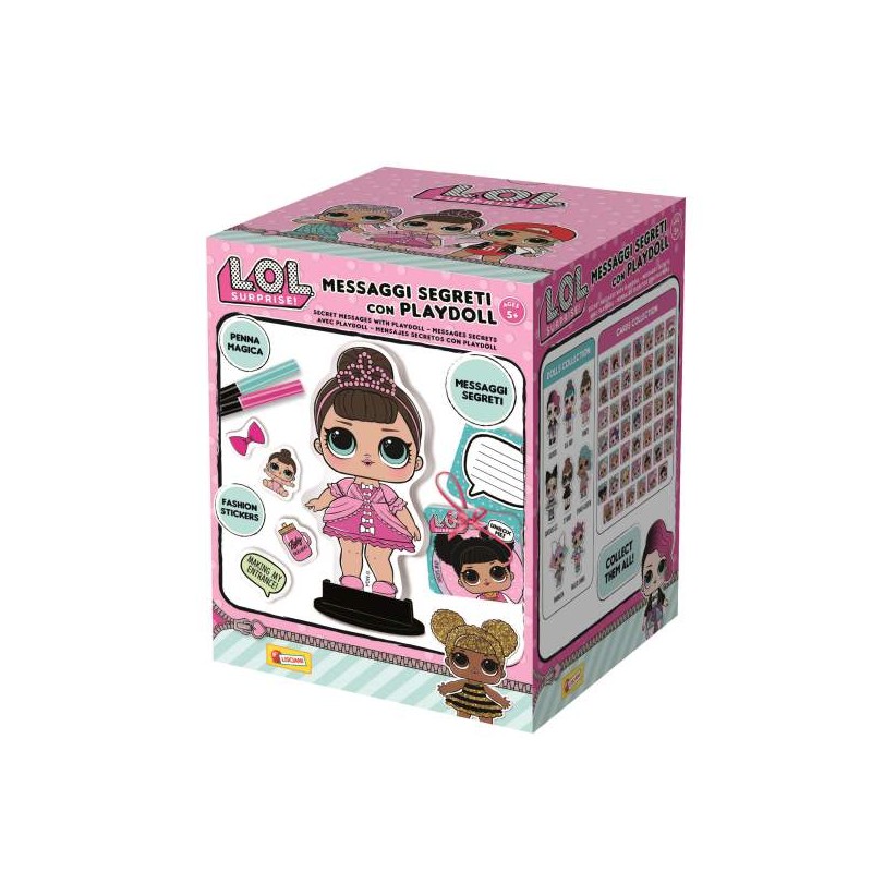 lol surprise messaggi segreti playdoll 4 assortiti