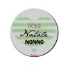 magnete con dedica natalizia al nonno