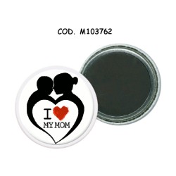 Magneti rotondi min 12 pz ( i love mom)48 pezzi: 1,25 cad100 pezzi: 1,00 cad