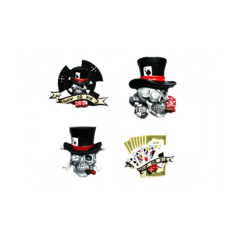 Magnetici Texas Poker Hold'em set 4 ass.ti